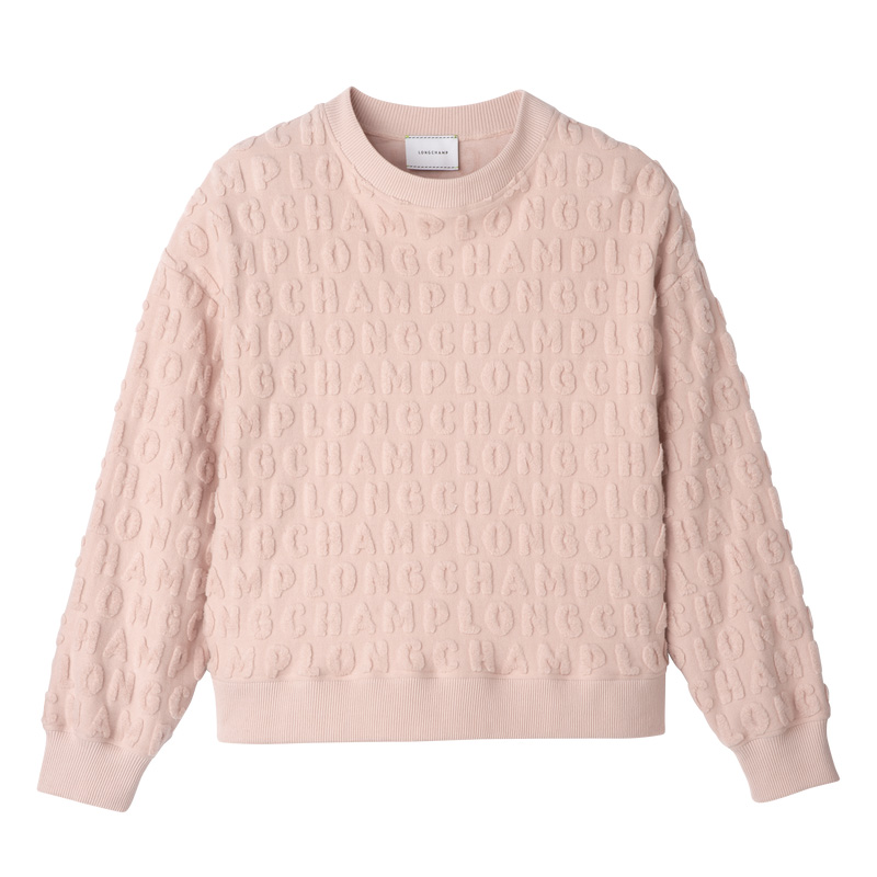 Longchamp |Sweatshirt Nude – Jersey |Nude