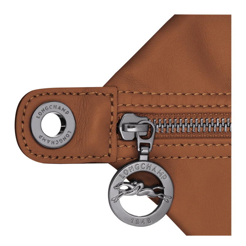 Longchamp |Le Pliage Xtra M Hobo-Tasche Cognac – Leder |Cognac