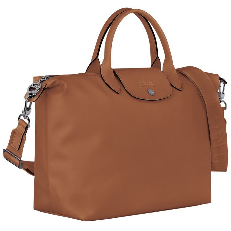 Longchamp |Le Pliage Xtra L Handtasche Cognac – Leder |Cognac