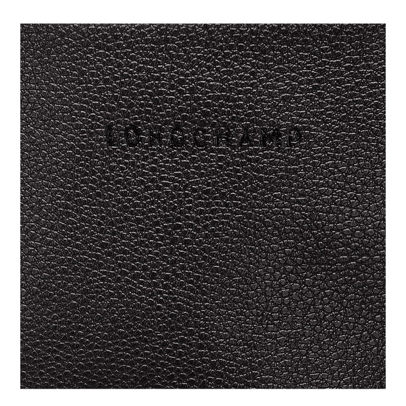 Longchamp |Le Foulonn Rucksack Schwarz – Leder |Schwarz