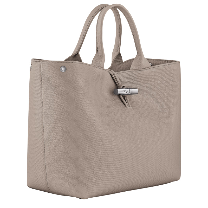 Longchamp |Le Roseau L Handtasche, Leder, ClayTon