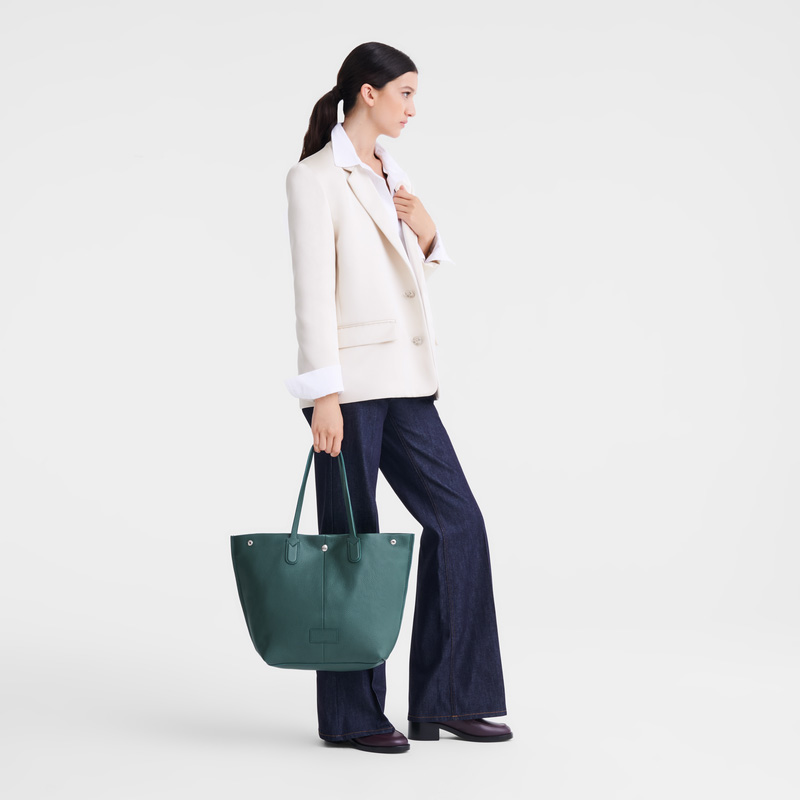 Longchamp |Essential L Tragetasche Zeder – Leder |Zeder