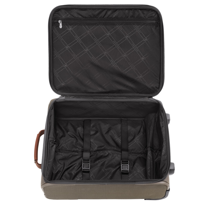 Longchamp |Boxford S Handgepäck Braun – Recyceltes Canvas |Braun