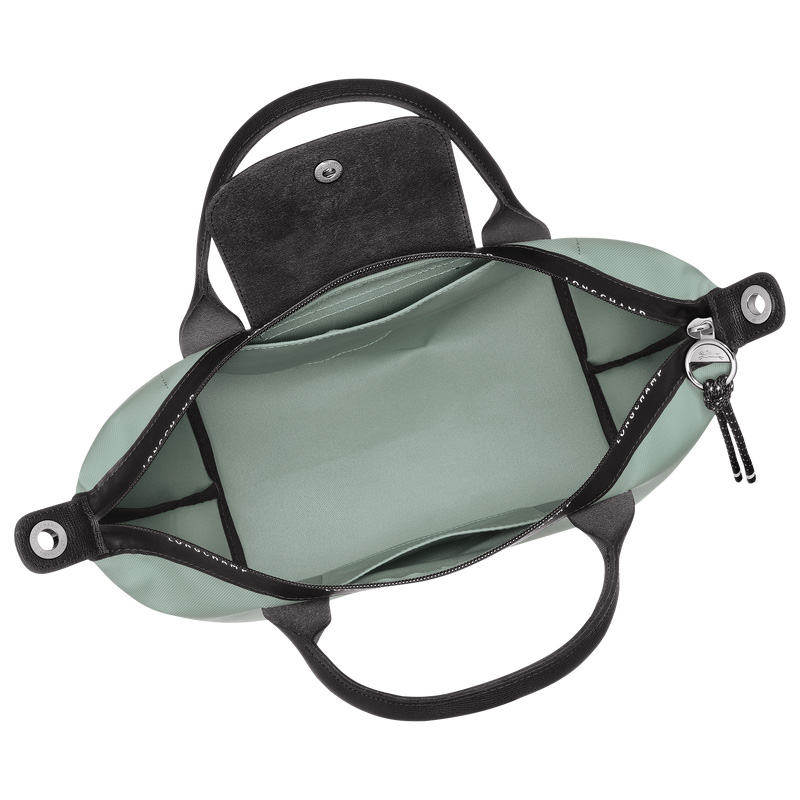 Longchamp |Le Pliage Energy S Handtasche, Eisenhut – Recyceltes Canvas |Eisenkraut