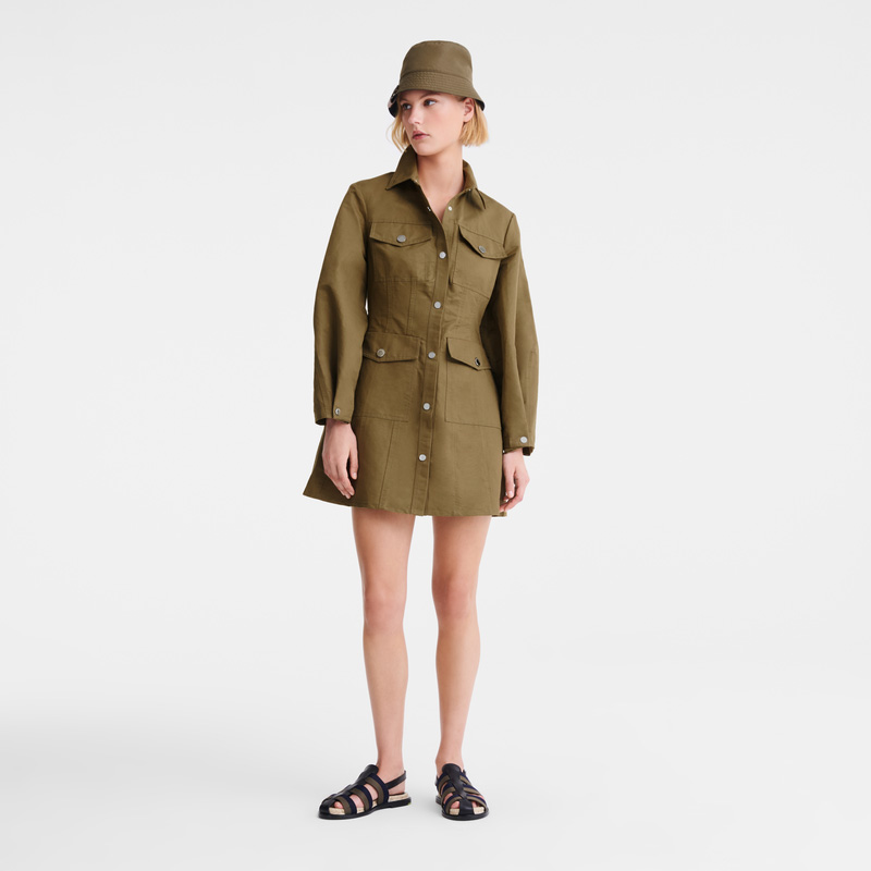 Longchamp |Kleid Artischocke – Canvas |Artischocke Longchamp |Kleid Artischocke – Canvas |Artischocke