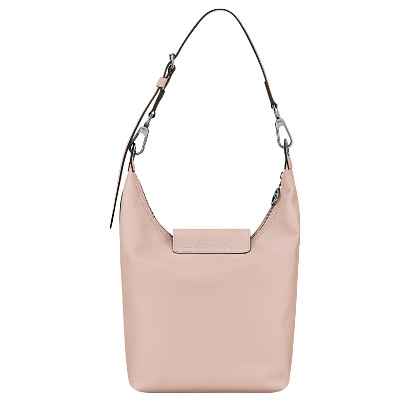 Longchamp |Le Pliage Xtra M Schultertasche Nude – Leder |Nude