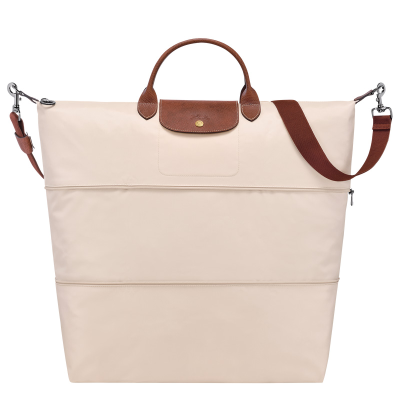 Longchamp |Le Pliage Original Reisetasche, erweiterbar, Papier – Recyceltes Canvas |Papier