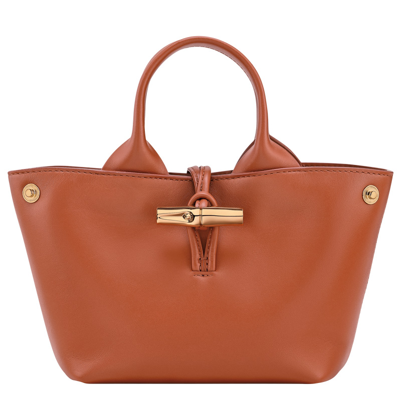 Longchamp |Le Roseau XS Handtasche Bark – Leder |Rinde Longchamp |Le Roseau XS Handtasche Bark – Leder |Rinde
