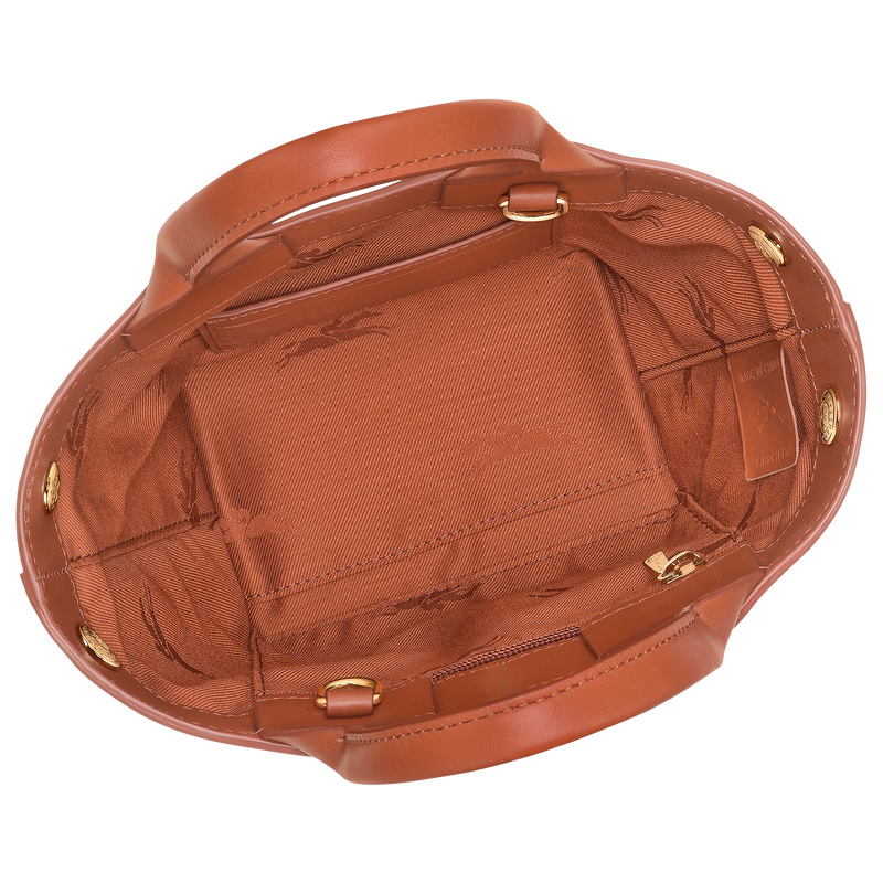 Longchamp |Le Roseau XS Handtasche Bark – Leder |Rinde Longchamp |Le Roseau XS Handtasche Bark – Leder |Rinde