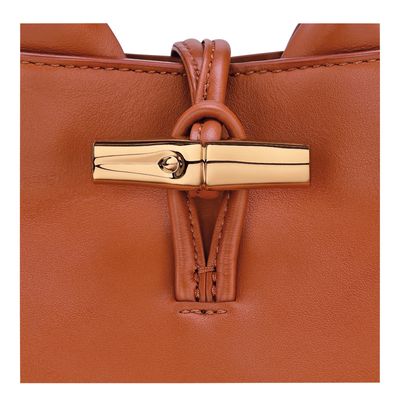 Longchamp |Le Roseau XS Handtasche Bark – Leder |Rinde Longchamp |Le Roseau XS Handtasche Bark – Leder |Rinde