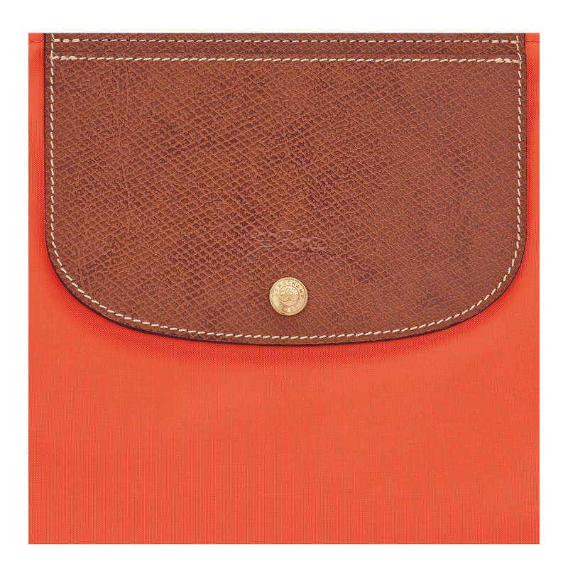 Longchamp |Cabas L Tragetasche Karotte – Canvas |Paprika