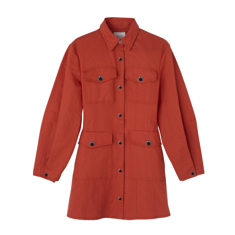 Longchamp |Kleid Tomate – Canvas |Tomate Longchamp |Kleid Tomate – Canvas |Tomate