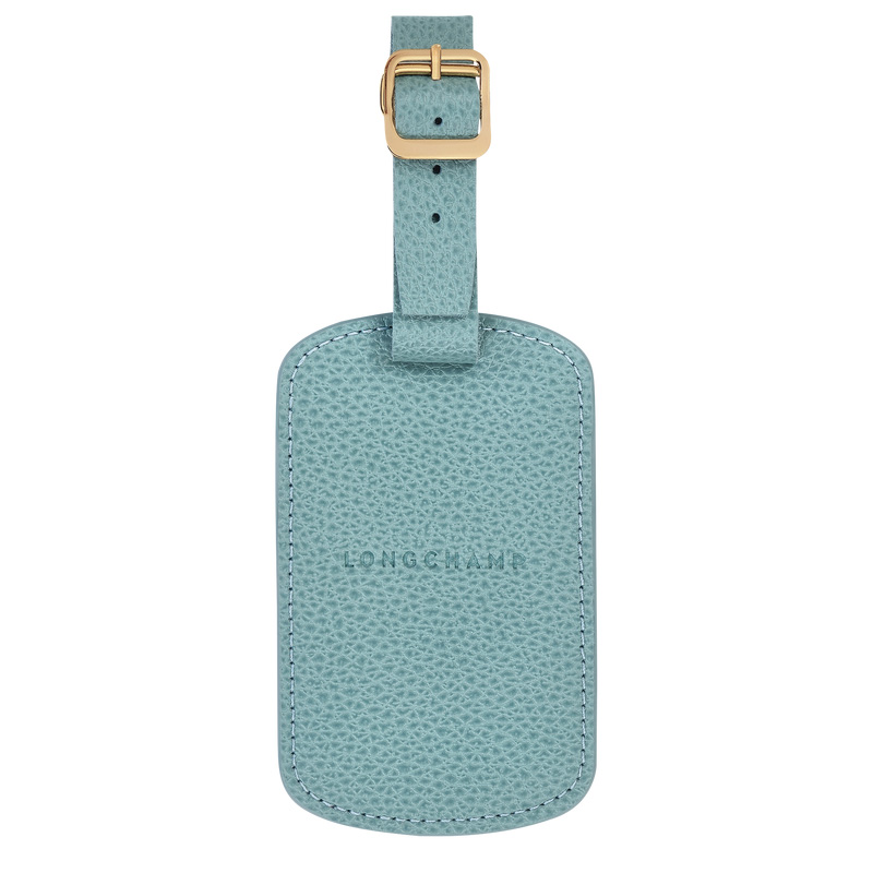 Longchamp |Le Foulonn Gepäckanhänger Eukalyptus – Leder |Eukalyptus