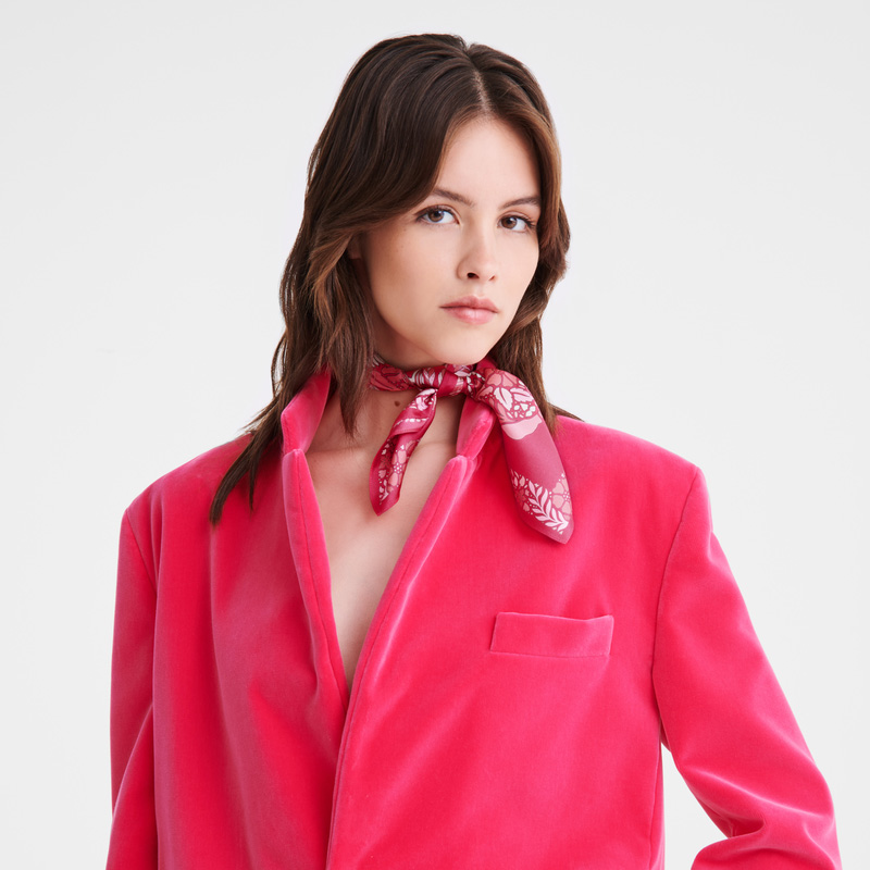 Longchamp |Fort Seidenschal 50 Pink – SONSTIGES |Pink