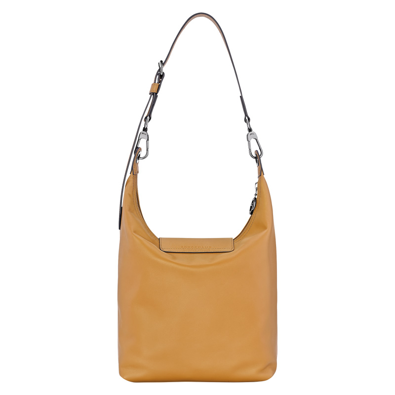 Longchamp |Le Pliage Xtra M Schultertasche Honig – Leder |Honig