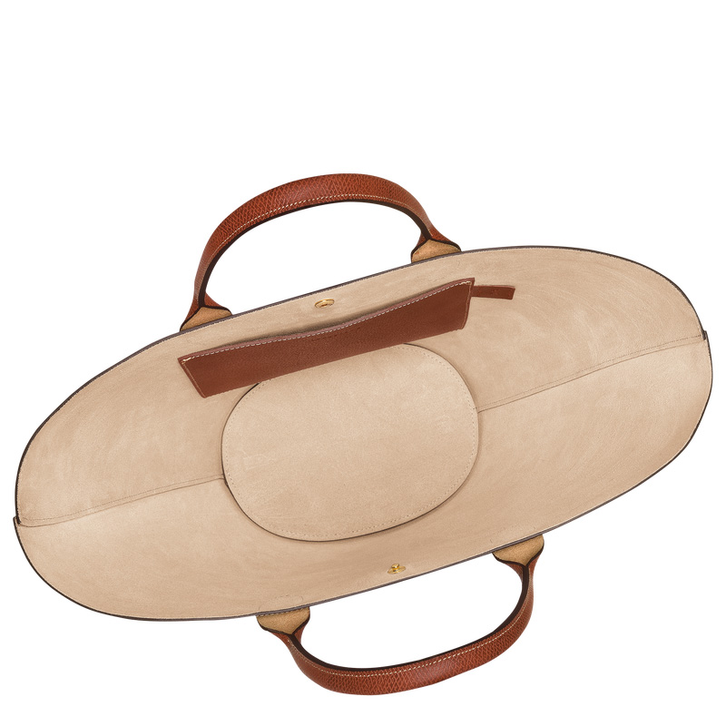 Longchamp |Pure XL Tragetasche Braun – Leder |Braun