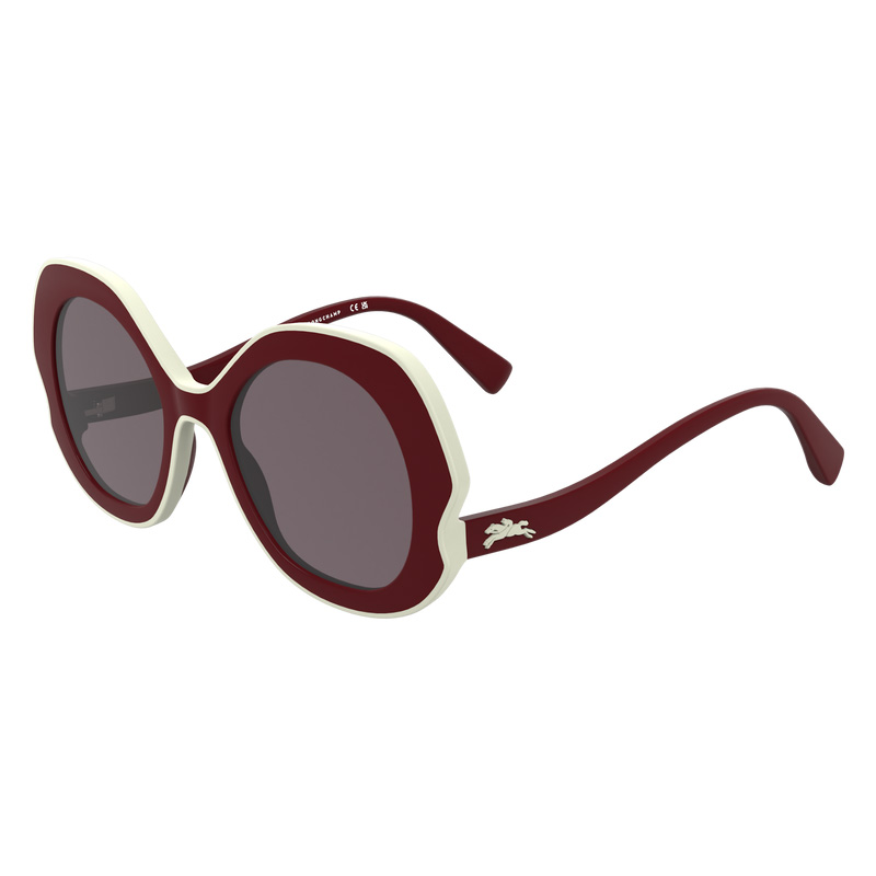 Longchamp |Sonnenbrille Beetroot – Pflanzenharz |Beetroot