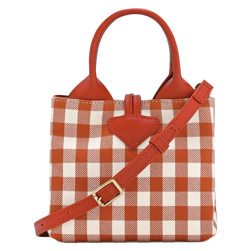 Longchamp |Le Roseau XS Handtasche, Bark – Canvas |Bark