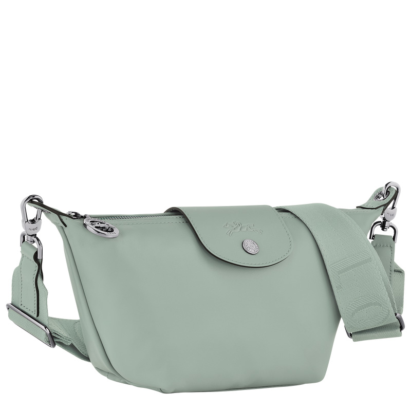 Longchamp |Le Pliage Xtra XS Crossbody Bag Vervain – Leder |Vervain