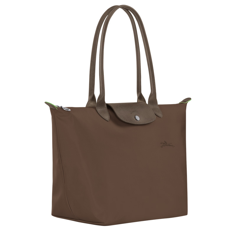 Longchamp |Le Pliage Green L Tragetasche Terra – Recyceltes Canvas |Terra