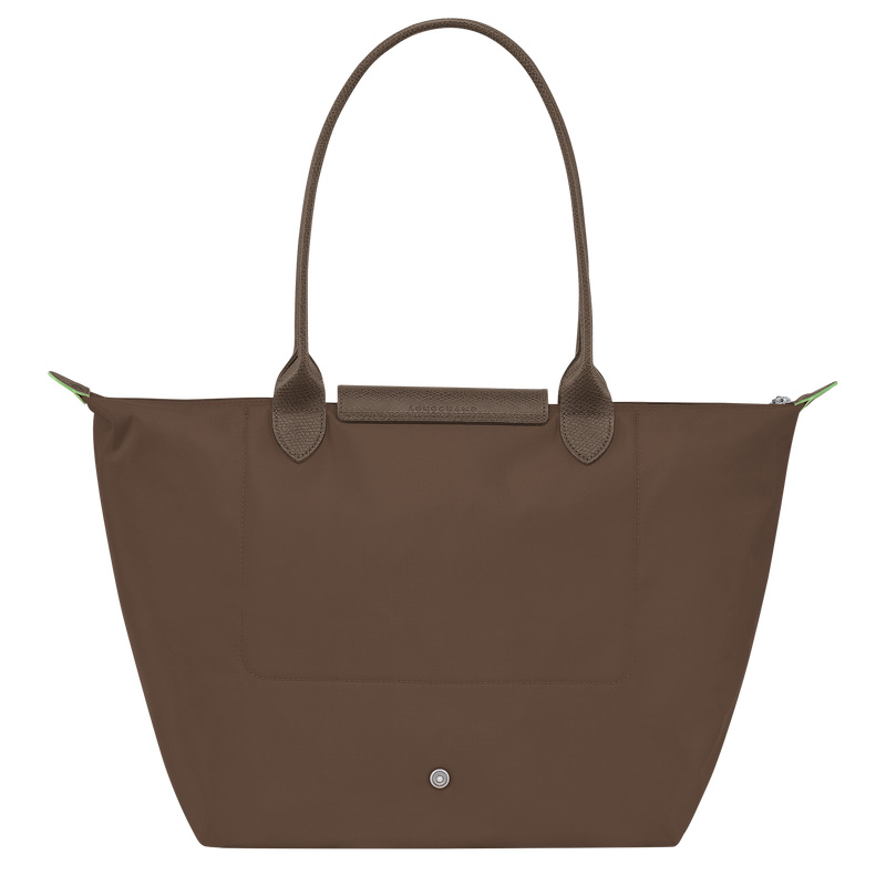 Longchamp |Le Pliage Green L Tragetasche Terra – Recyceltes Canvas |Terra