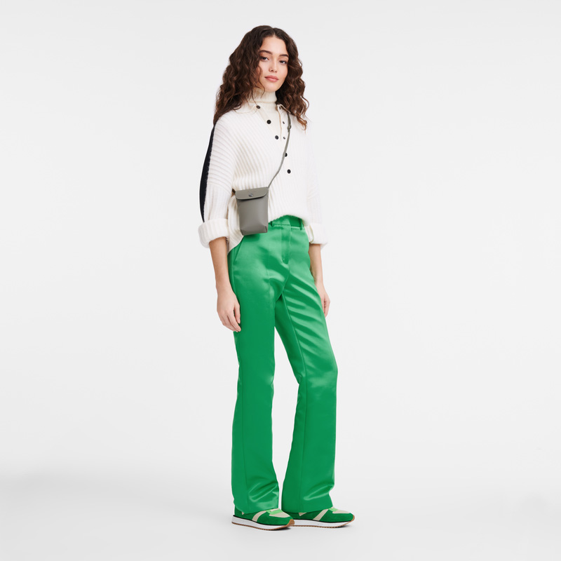 Longchamp |Le Pliage Xtra Handyhülle mit Lederband Turteltaube - Leder |Turteltaube