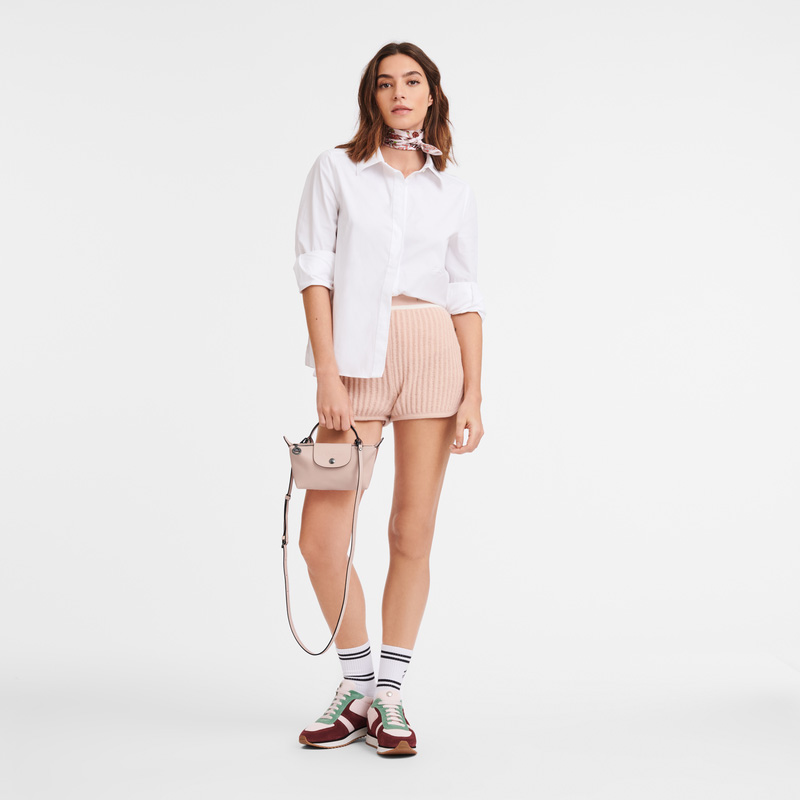 Longchamp |Le Pliage Xtra XS Beutel Nude – Leder |Nude