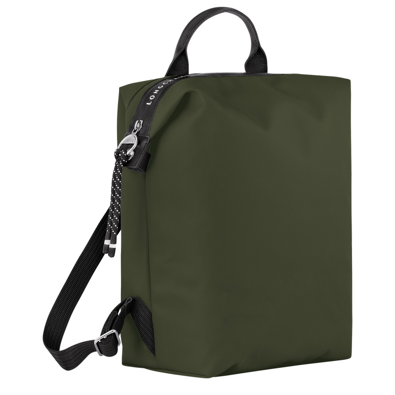 Longchamp |Le Pliage Energy L Rucksack Khaki – Recycelter Canvas |Khaki