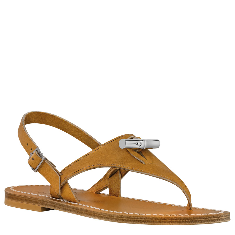 Longchamp |x K.Jacques Sandalen Natur – Leder |Natur Longchamp |x K.Jacques Sandalen Natur – Leder |Natur