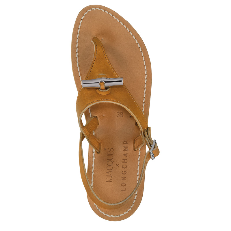 Longchamp |x K.Jacques Sandalen Natur – Leder |Natur Longchamp |x K.Jacques Sandalen Natur – Leder |Natur