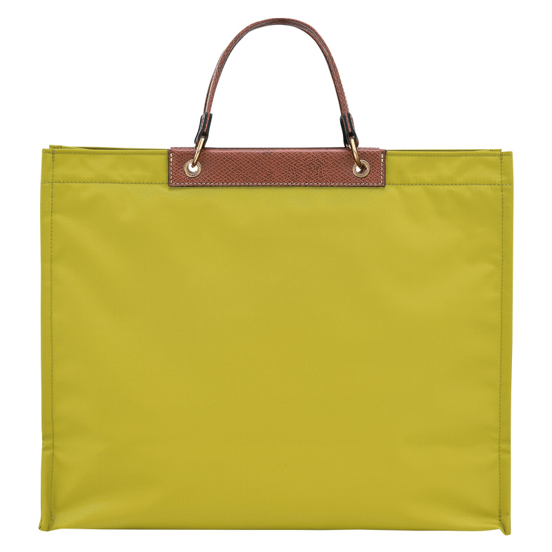 Longchamp |Cabas L Tote Bag Kiwigrün – Canvas |Kiwigrün