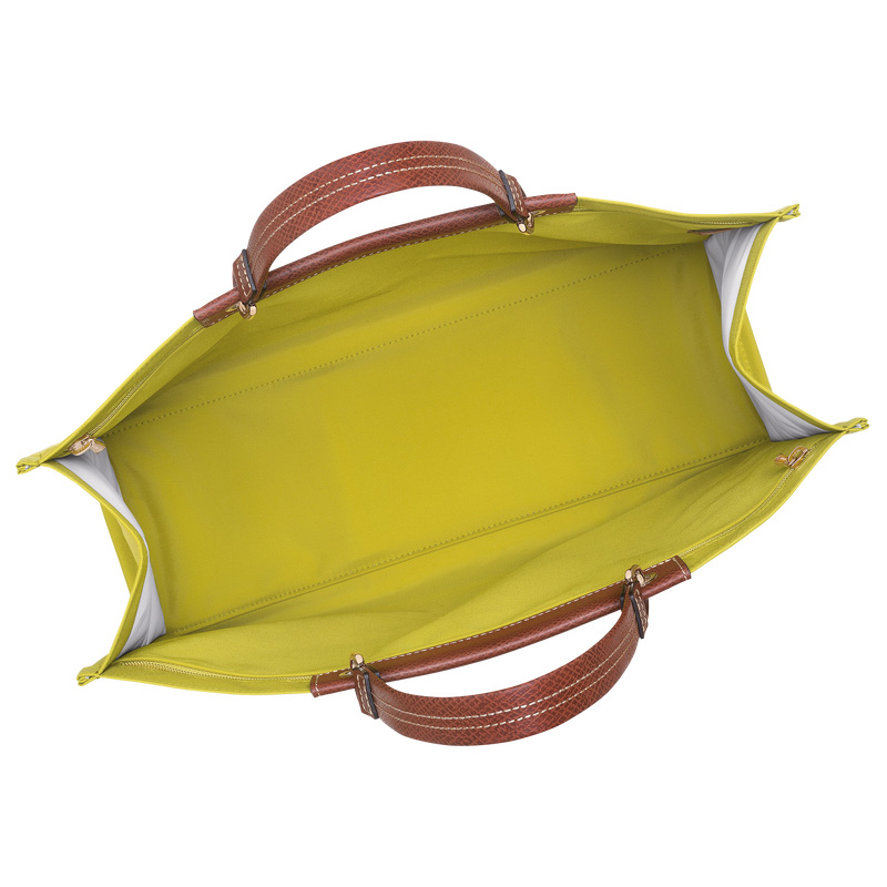 Longchamp |Cabas L Tote Bag Kiwigrün – Canvas |Kiwigrün