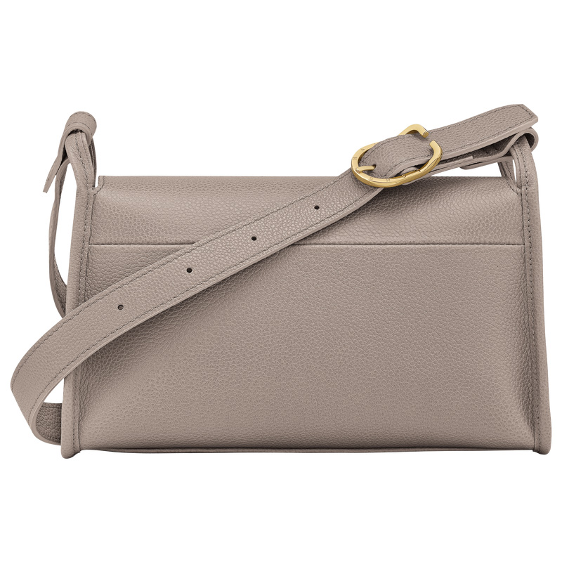 Longchamp |Le Foulonn M Umhängetasche Turteltaube – Leder |Turteltaube