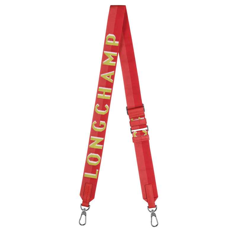 Longchamp |Shadow Schultergurt, Kiwigrün – Canvas |Kiwigrün