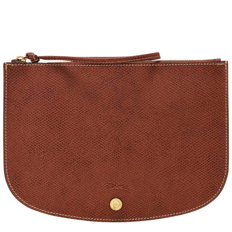 Longchamp |Pure Beutel Braun – Leder |Braun