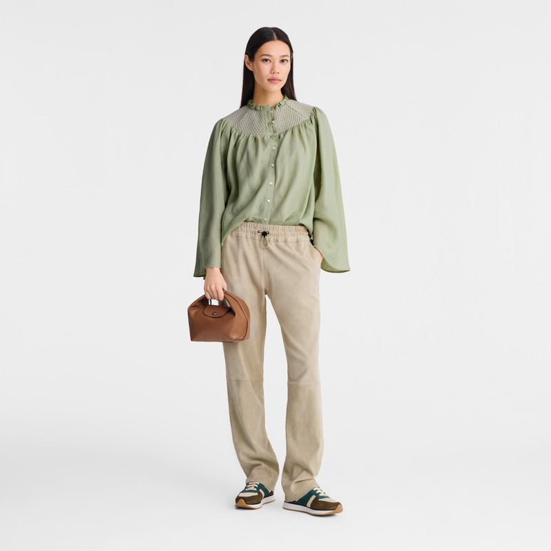 Longchamp |Le Pliage Xtra XS Handtasche Cognac – Leder |Cognac