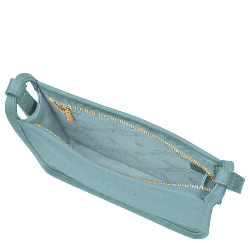 Longchamp |Le Foulonn S Umhängetasche, Eukalyptus – Leder |Eukalyptus