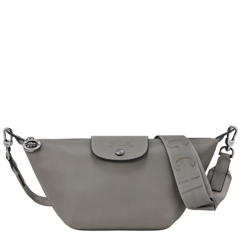 Longchamp |Le Pliage Xtra XS Umhängetasche Turtledove - Leder |Turteltaube