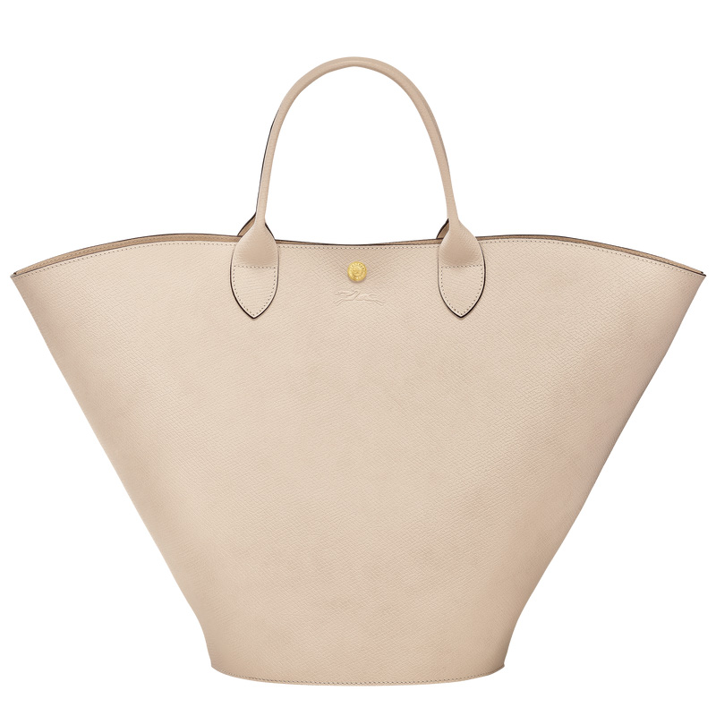 Longchamp |Pure XL Tragetasche Papier – Leder |Papier