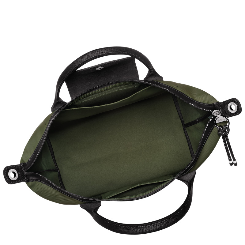 Longchamp |Le Pliage Energy L Handtasche Khaki – Recyceltes Canvas |Khaki Longchamp |Le Pliage Energy L Handtasche Khaki – Recyceltes Canvas |Khaki