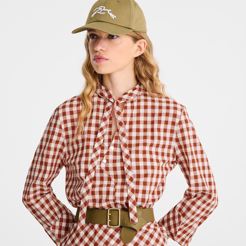 Longchamp |Kleid Bark – Vichy-Jacquard |Bark Longchamp |Kleid Bark – Vichy-Jacquard |Bark