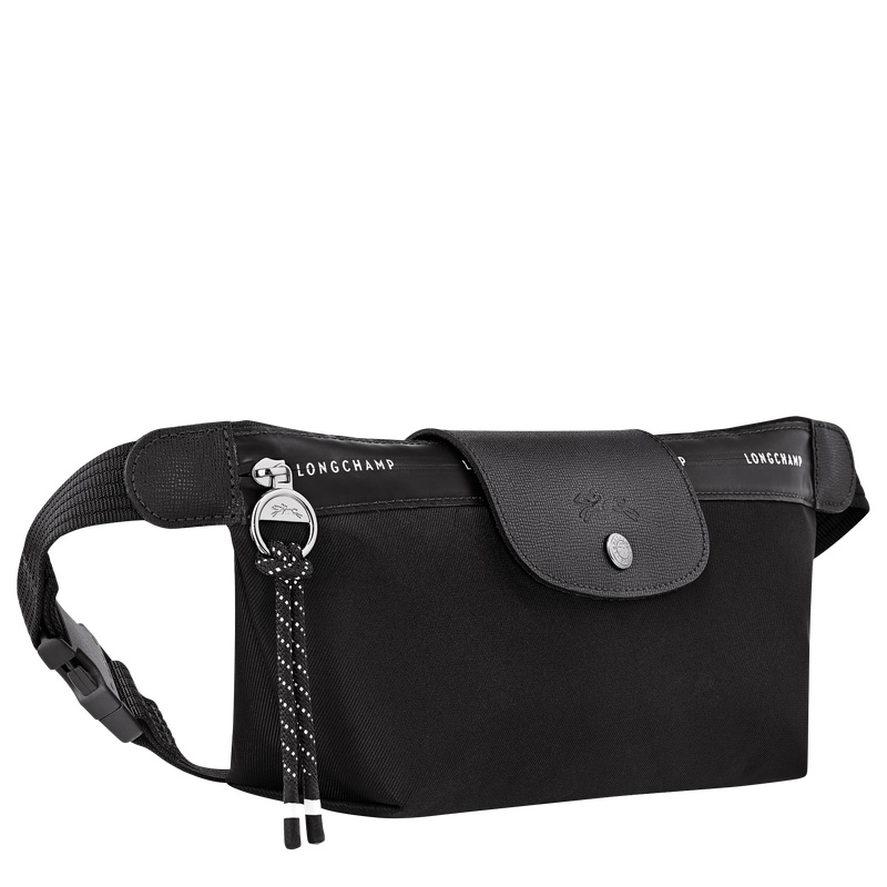 Longchamp |Le Pliage Energy M Gürteltasche Schwarz – Canvas |Schwarz