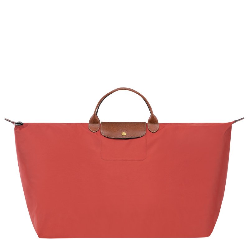 Longchamp |Le Pliage Original XL Reisetasche Tomate – Recyceltes Canvas |Tomate