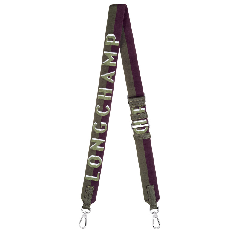 Longchamp |Shadow Schultergurt Laurel – Canvas |Laurel