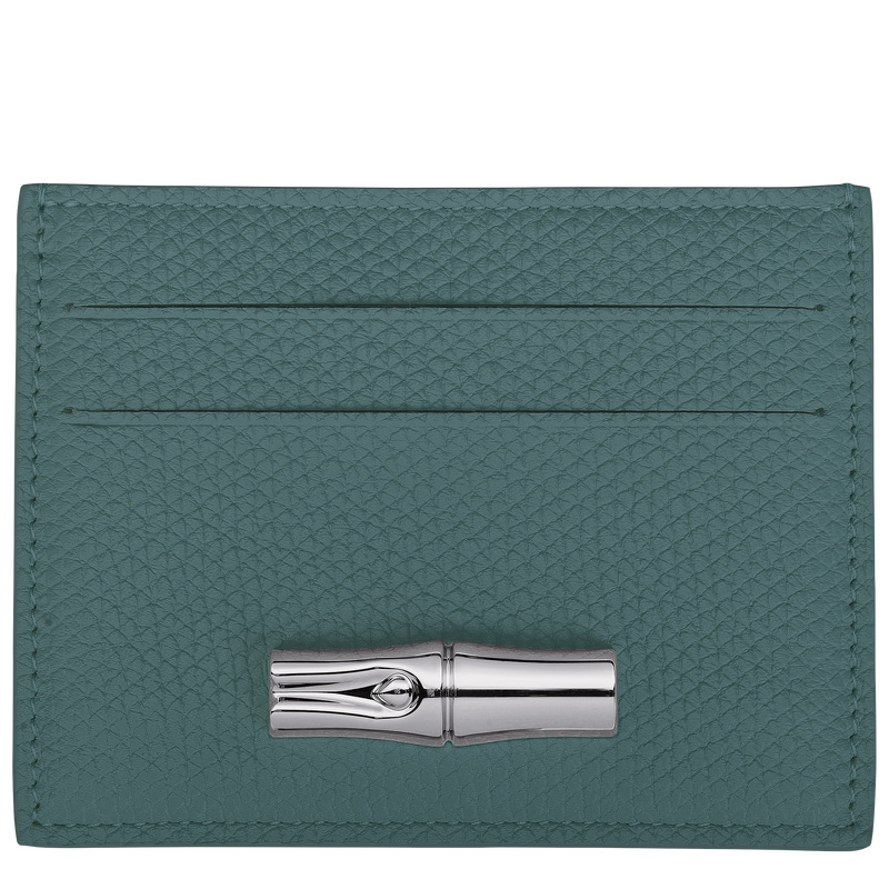 Longchamp |Le Roseau Kartenetui Zeder – Leder |Zeder