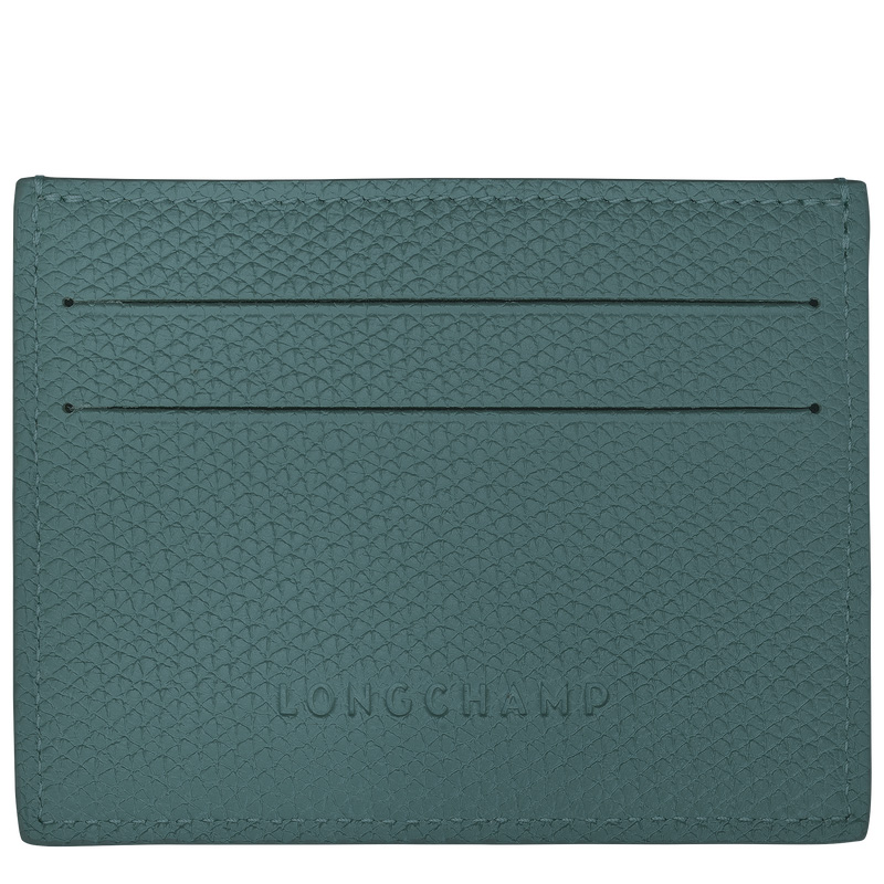 Longchamp |Le Roseau Kartenetui Zeder – Leder |Zeder