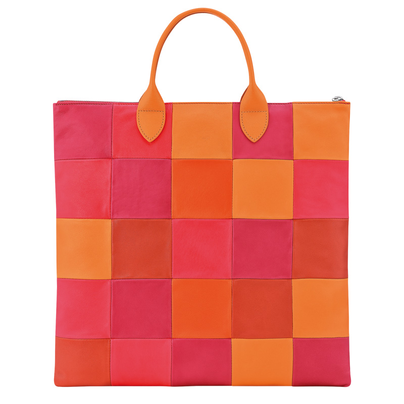 Longchamp |Re-Play L Handtasche Karotte – Leder |Karotte