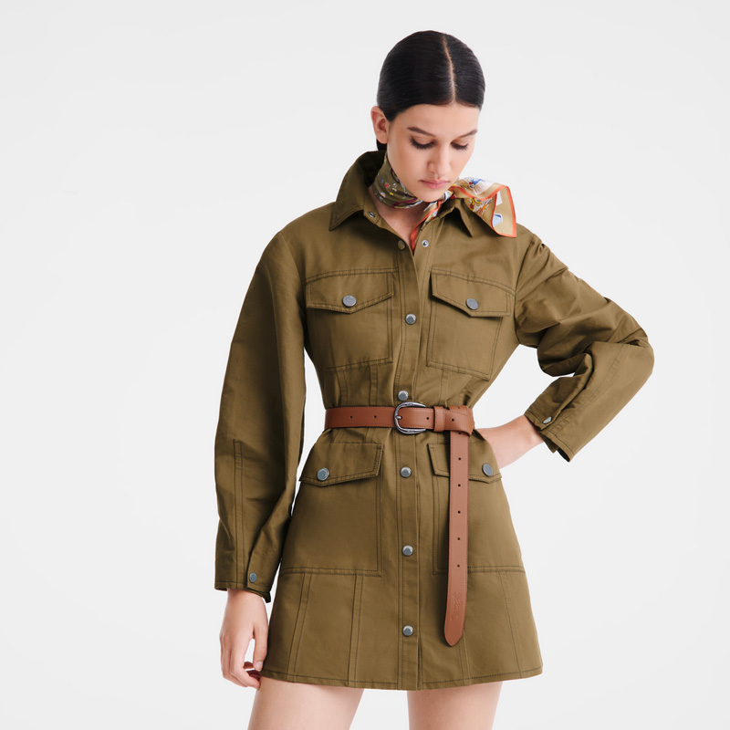 Longchamp |Le Pliage Xtra Damengürtel Cognac – Leder |Cognac