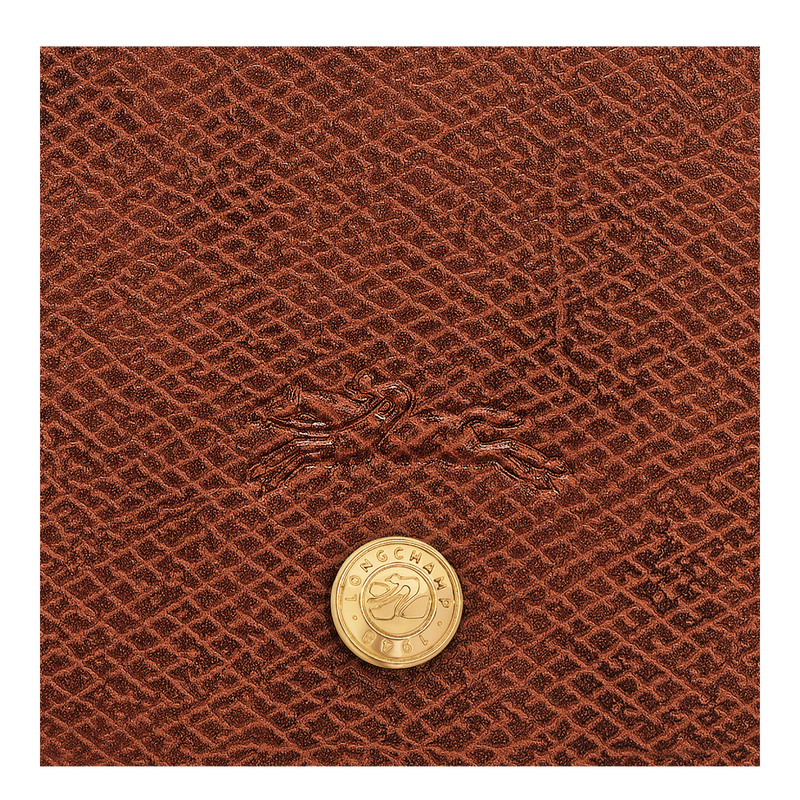 Longchamp |Pure S Umhängetasche, Braun – Leder |Braun