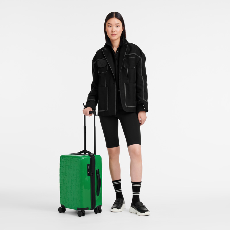 Longchamp |LGP Travel S Handgepäck Grün – Polycarbonat |Grün